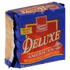 slide 1 of 1, Harris Teeter Deluxe American Cheese, 12 oz