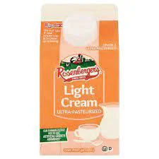Rosenberger's Light Cream Pint - 16 fl oz