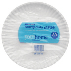 slide 1 of 1, Harris Teeter yourhome Heavy Duty Plates, 80 ct