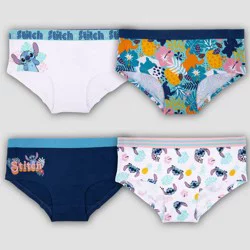 Disney Girls' Lilo & Stitch 4pk Underwear - 6