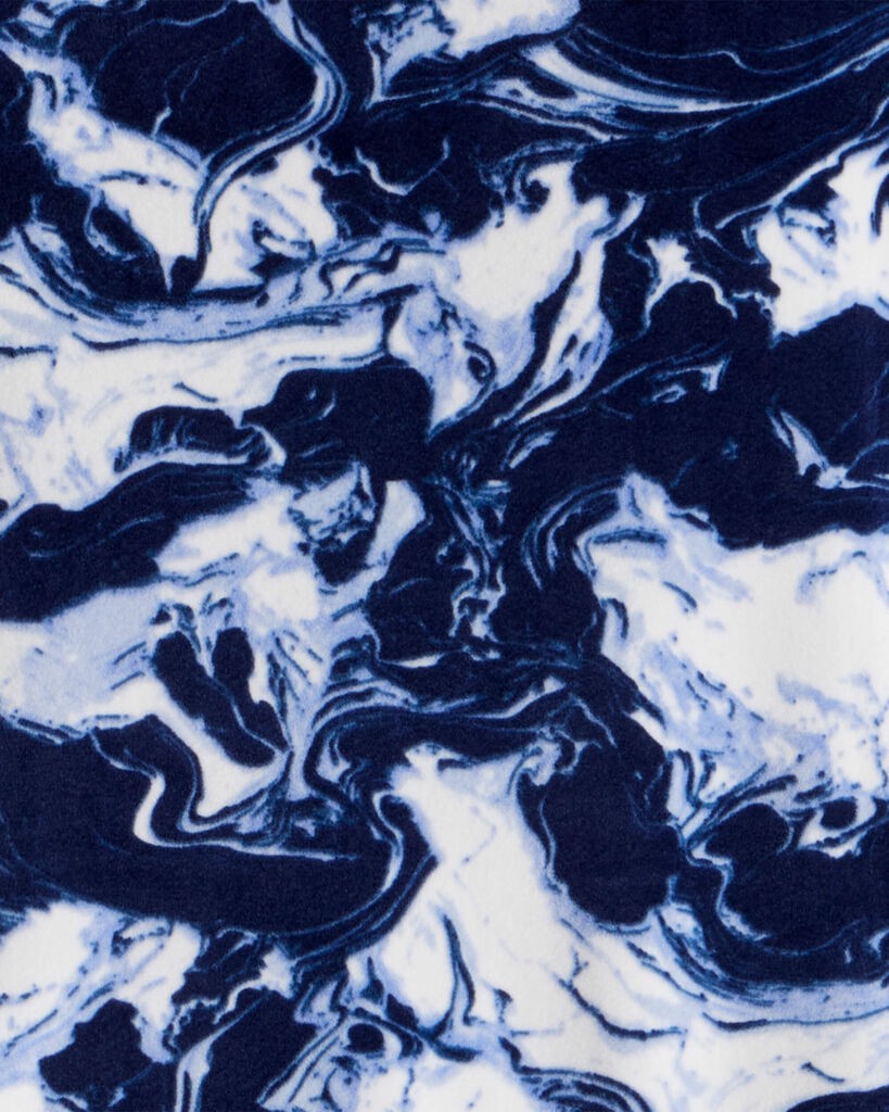 slide 2 of 2, Carter's Carters Boys Abstract DreamPlush Long-Sleeve Snug Fit 2-Piece Pajamas - Blue Blue 14, 2 pc