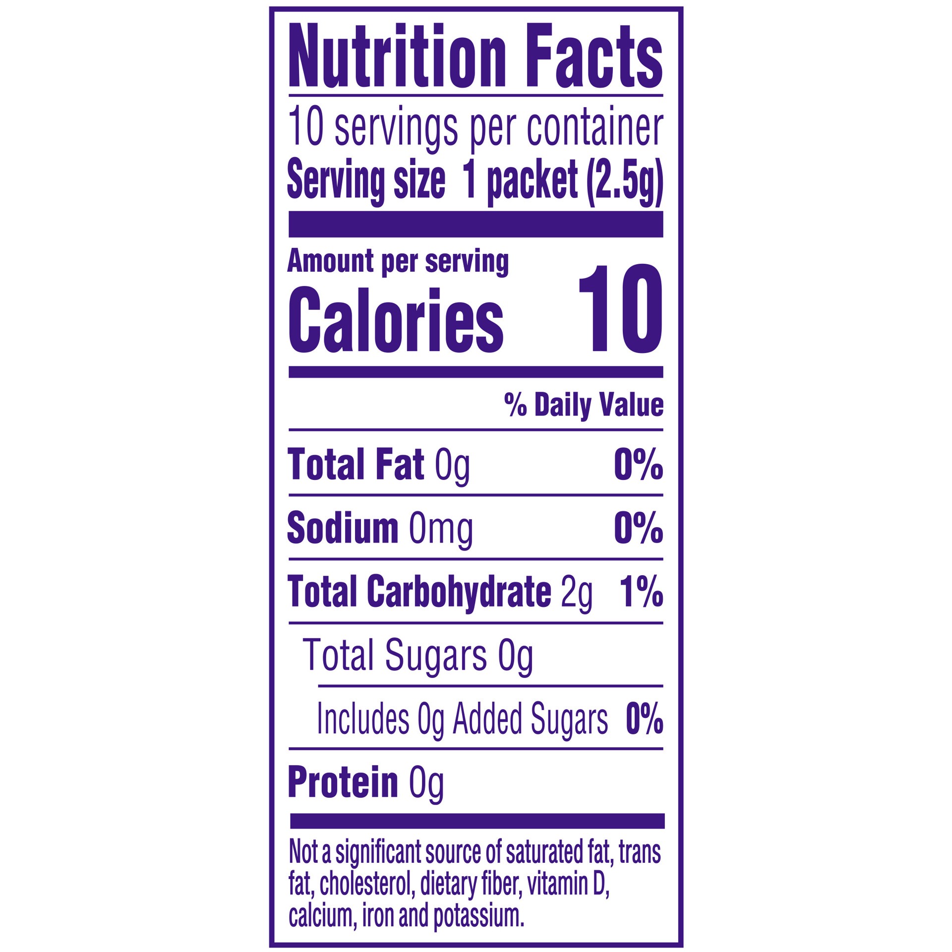 slide 2 of 5, Crystal Light Citrus Naturally Flavored Powdered Drink Mix with Caffeine, 10 ct On-the-Go-Packets, 10 ct; 0.9 oz