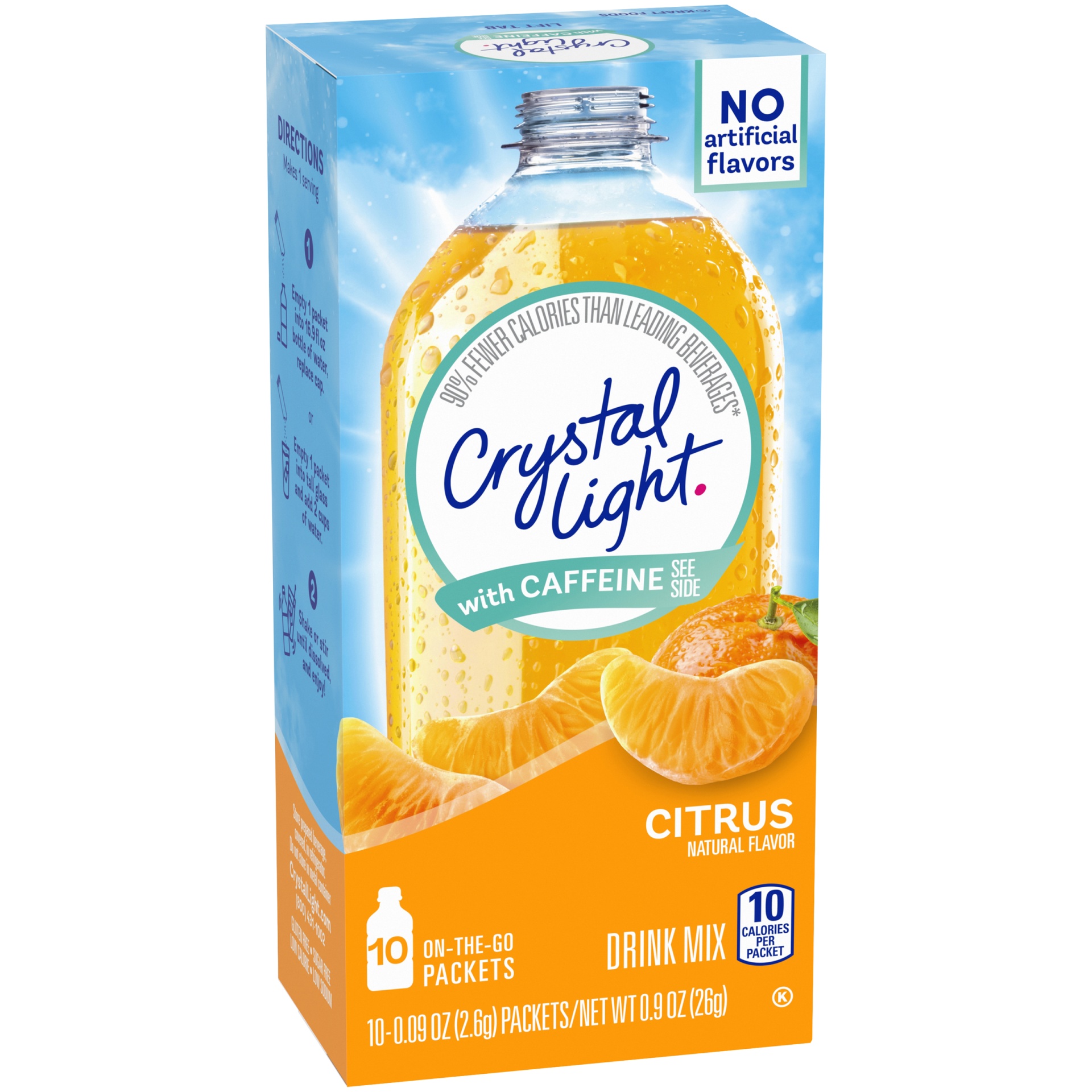 Crystal Light Citrus Naturally Flavored Powdered Drink Mix with