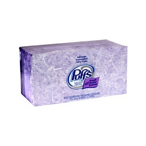 slide 1 of 1, Puffs Facial Tissue Extra Strength Unscented White, 144 ct