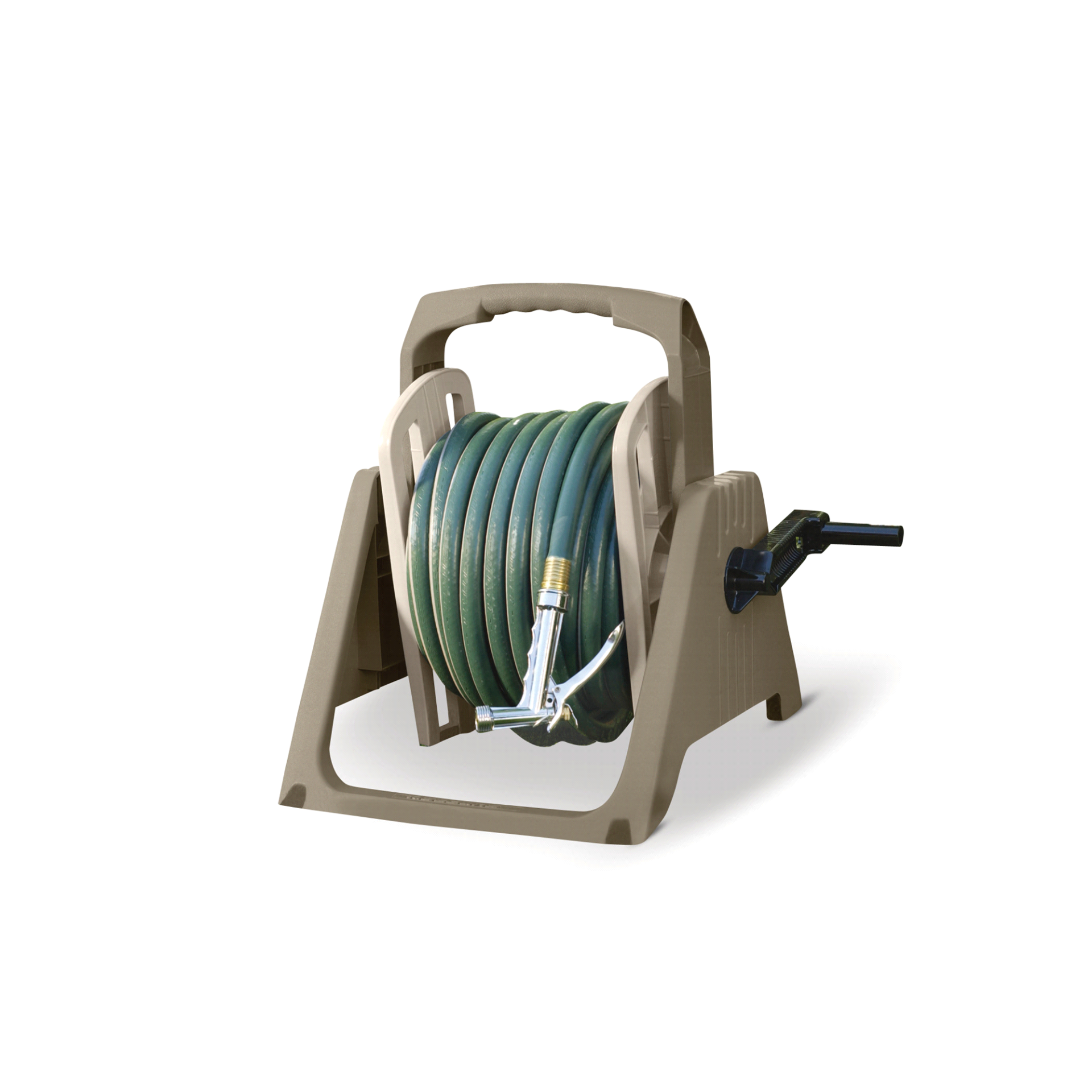 slide 1 of 1, Suncast Hose Handler Reel, Taupe, 1 ct