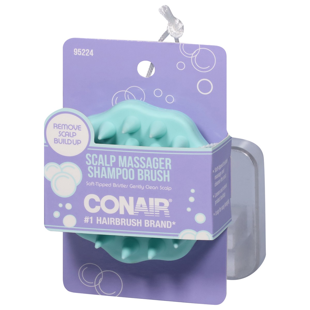 slide 3 of 9, Conair Scalp Massager Shampoo Brush, 1 ct