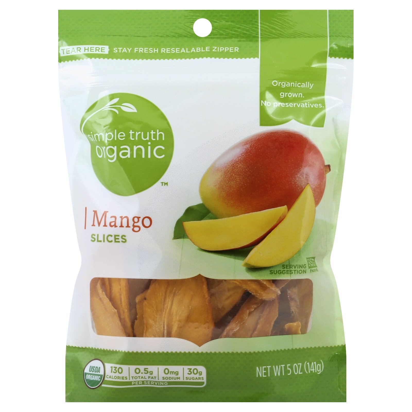 slide 1 of 1, Simple Truth Organic Mango Slices, 5 oz