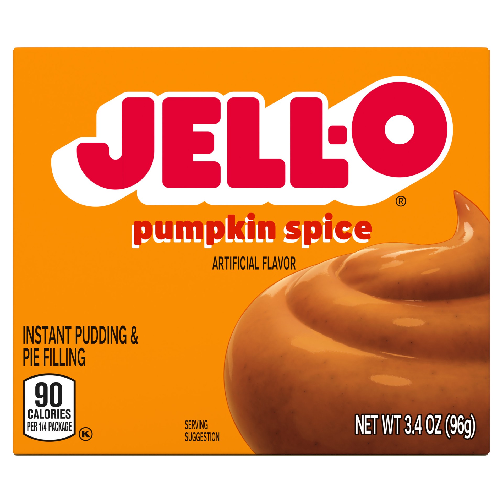 slide 2 of 5, Jell-O Pumpkin Spice Artificially Flavored Instant Pudding & Pie Filling Mix, 3.4 oz Box, 3.4 oz