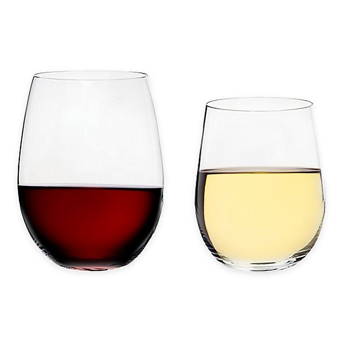 Riedel O Wine Cabernet/Merlot and Viognier/Chardonnay: Stemless