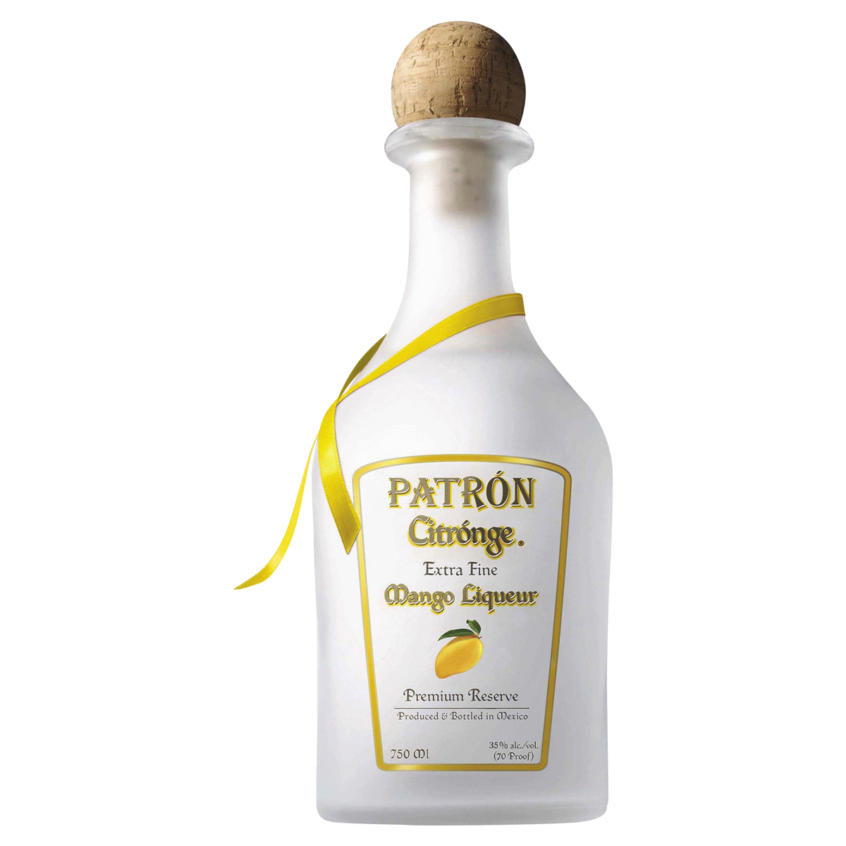 slide 1 of 5, Patrón Patron Citronge Extra Fine Mango Liqueur, 750 ml