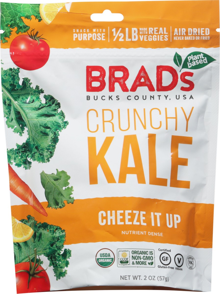 slide 6 of 9, Brad's Brads Org Kale Cheez U Up, 2 oz