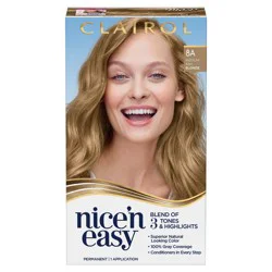 Clairol Nice'n Easy 8A Medium Ash Blonde