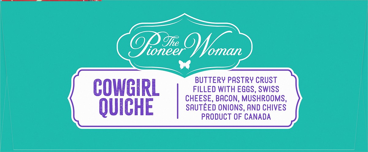 slide 2 of 10, The Pioneer Woman Cowgirl Quiche, 11.2 oz Box, 314 g