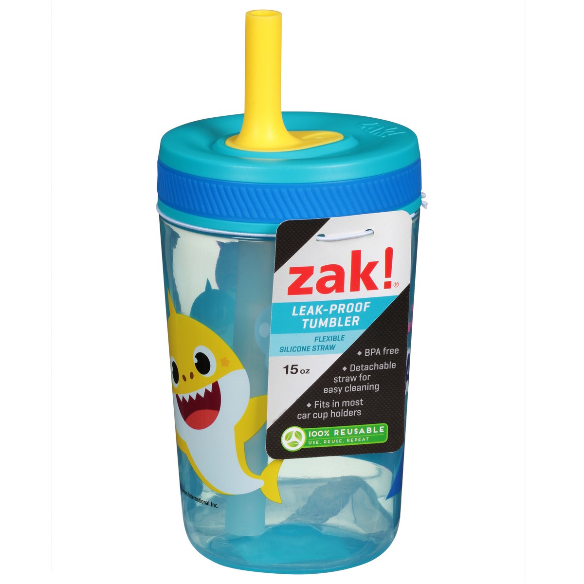 slide 5 of 12, Zak! Designs Zak Designs, Inc. Zak! Tumbler, Leak-Proof, 15 Ounce, 1 ct