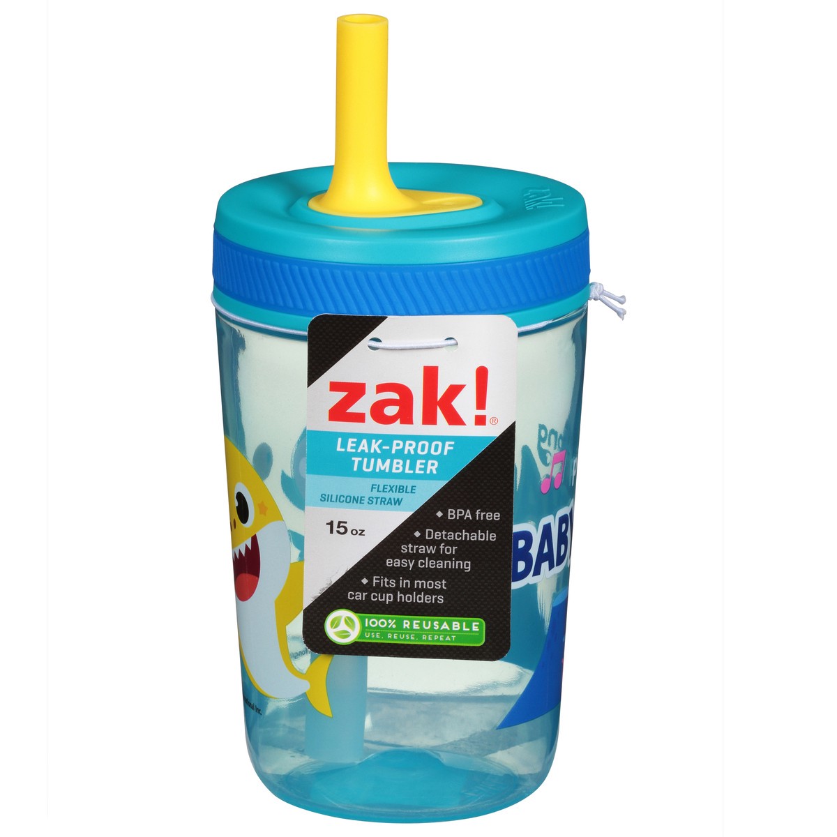 slide 4 of 12, Zak! Designs Zak Designs, Inc. Zak! Tumbler, Leak-Proof, 15 Ounce, 1 ct