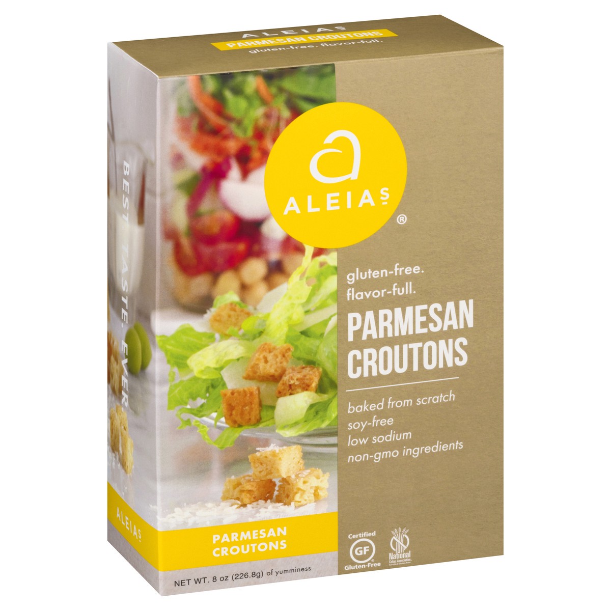 slide 3 of 13, Aleia's Parmesan Croutons 8 oz, 8 oz