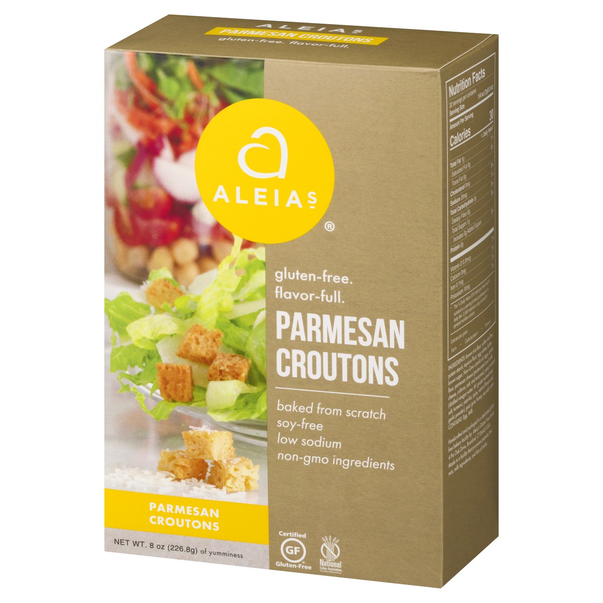 slide 11 of 13, Aleia's Parmesan Croutons 8 oz, 8 oz