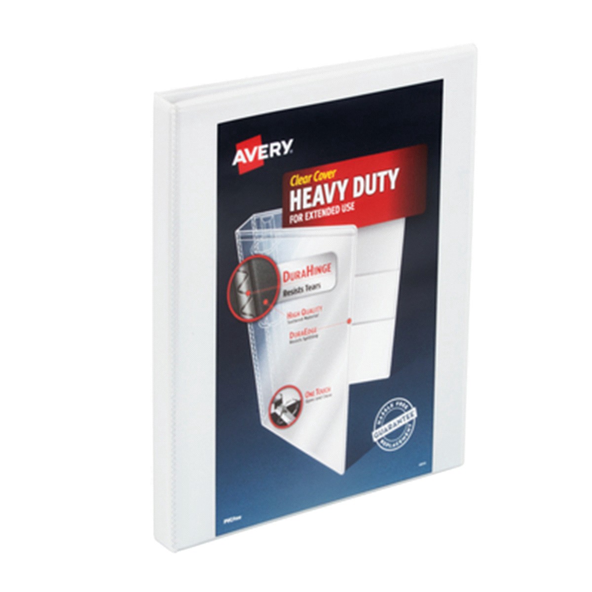 slide 1 of 1, Avery Heavy Duty View 1/2" Ring 79380 White, 1 ct