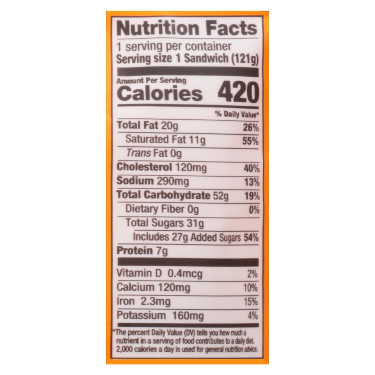 slide 8 of 12, Ruby Jewel Spiced Pumpkin Ice Cream Sandwich 5.25 fl oz, 5.25 fl oz