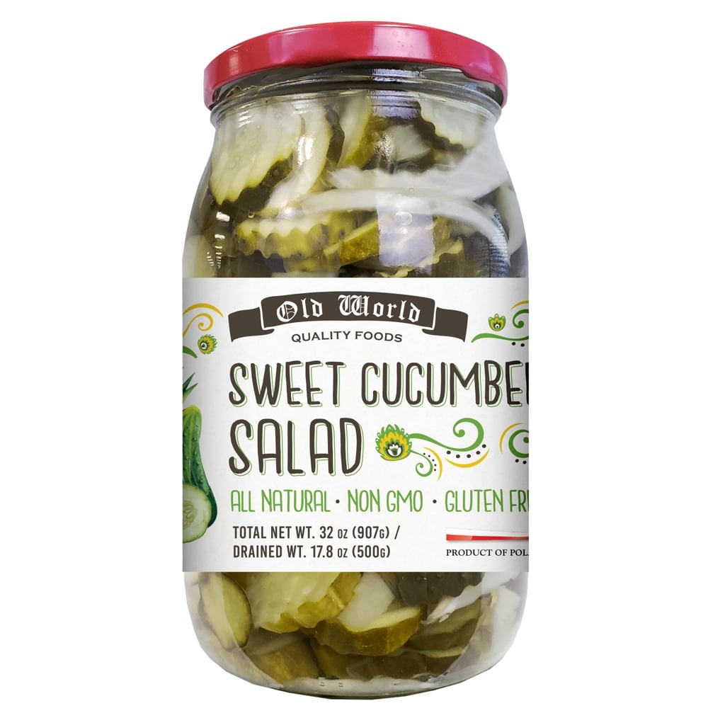 slide 1 of 1, Old World Sweet Cucumber Salad, 32 oz