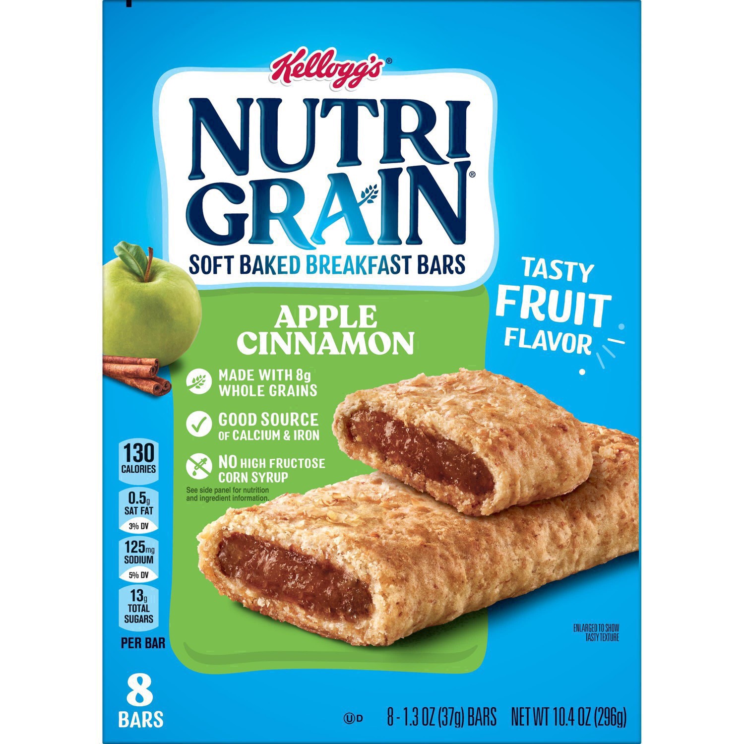 slide 77 of 99, Nutri-Grain Apple Cinnamon Soft Baked Breakfast Bars, 10.4 oz