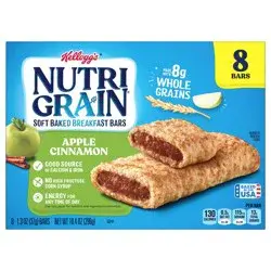 Nutri-Grain Soft Baked Breakfast Bars, Apple Cinnamon, 10.4 oz, 8 Count