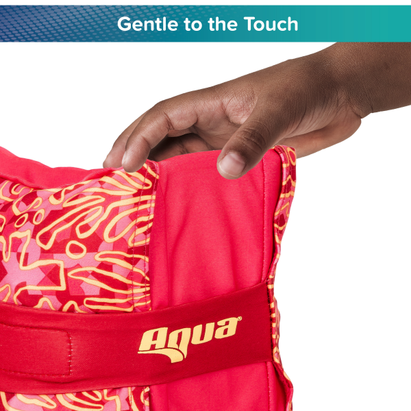 slide 6 of 29, AQUA LEISURE Aqua Fabric Arm Floats Assortment Pink, 1 ct