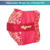 slide 28 of 29, AQUA LEISURE Aqua Fabric Arm Floats Assortment Pink, 1 ct