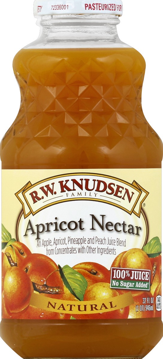 slide 5 of 6, R.W. Knudsen Apricot Nectar, 32 oz
