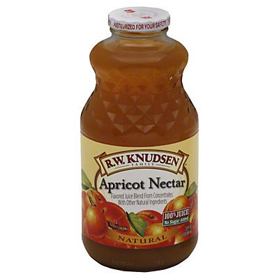 slide 1 of 6, R.W. Knudsen Apricot Nectar, 32 oz