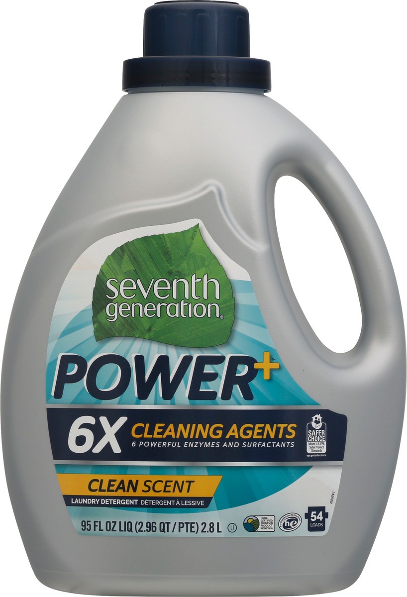 slide 2 of 12, Seventh Generation Clean Scent Laundry Detergent, 95 oz