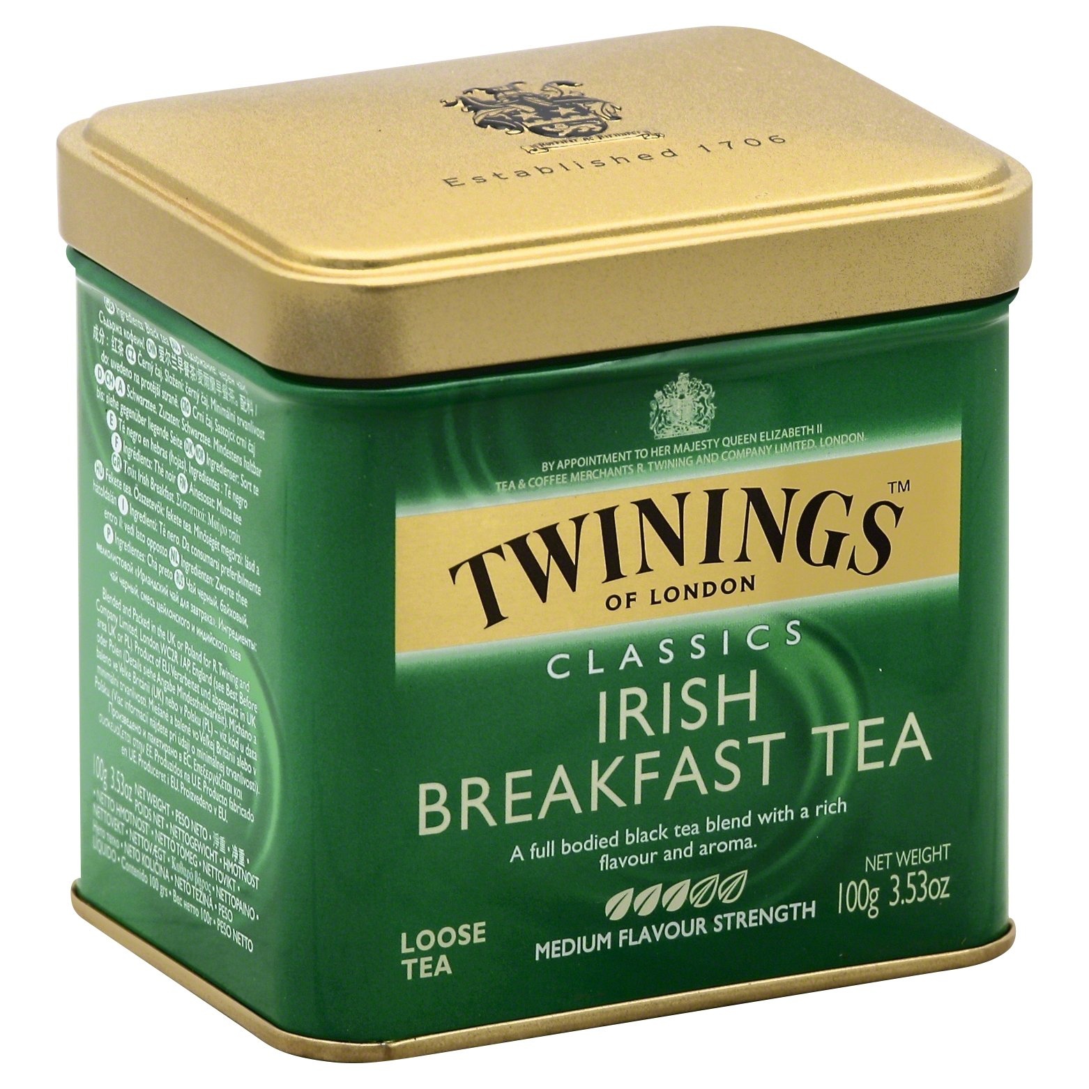 slide 1 of 7, Twinings of London Irish Breakfast Tea, 3.53 oz