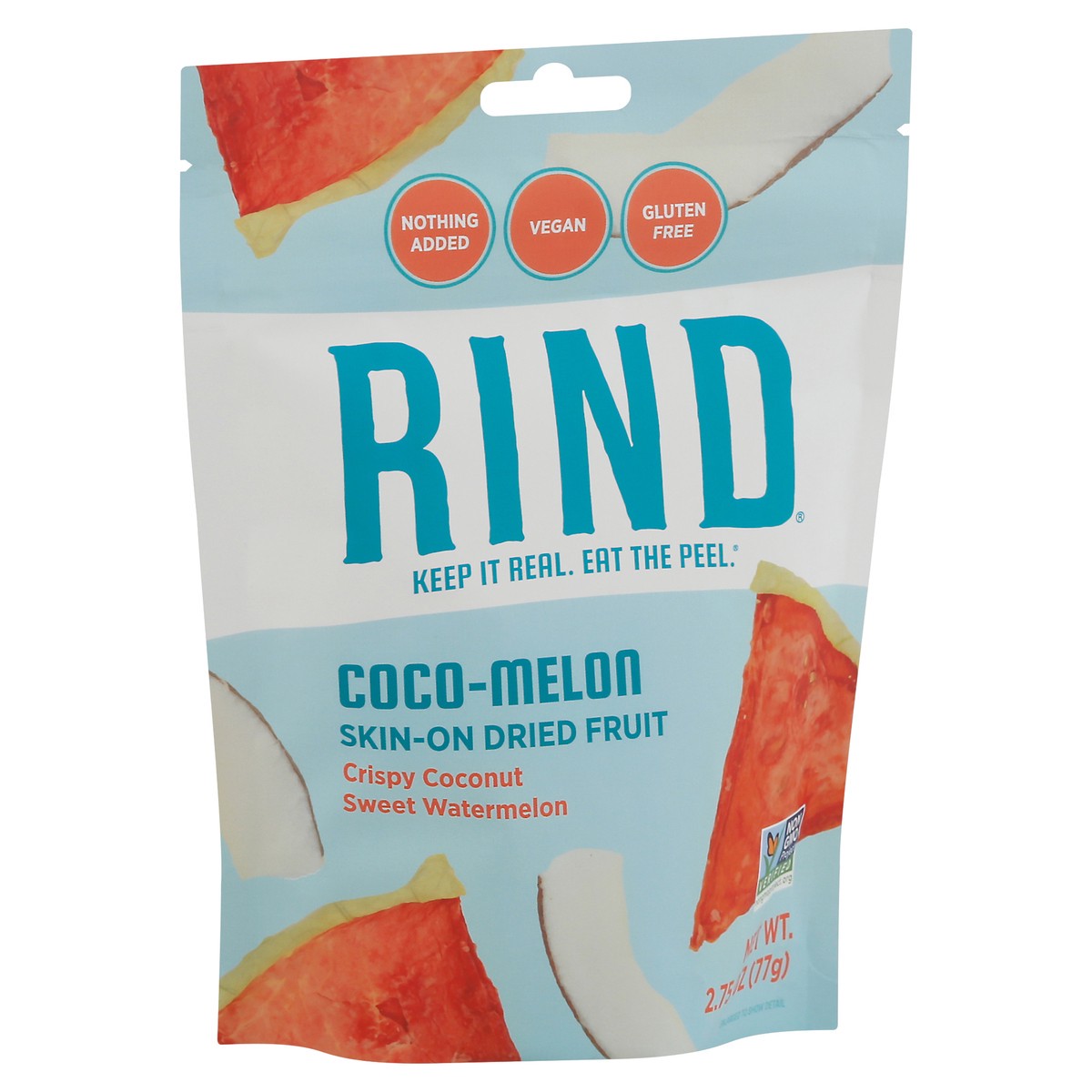 slide 2 of 9, Rind Coco-Melon Skin-On Dried Fruit, 2.75 oz