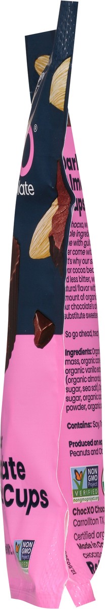 slide 7 of 12, ChocXO Dark Chocolate Almond Butter Cups, 3.45 oz