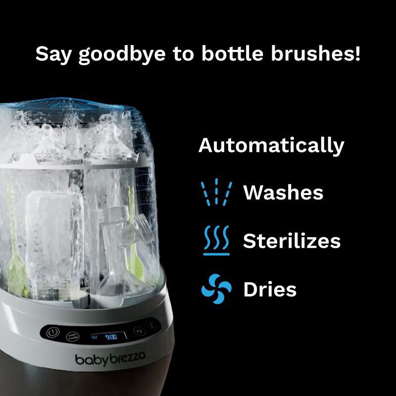 slide 7 of 9, Baby Brezza Bottle Washer Pro - White, 1 ct