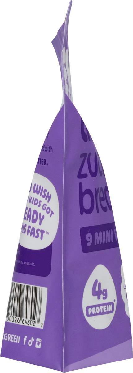 slide 13 of 13, Evergreen Chocolate Zucchini Bread Waffles Mini 9 ea, 9 ct