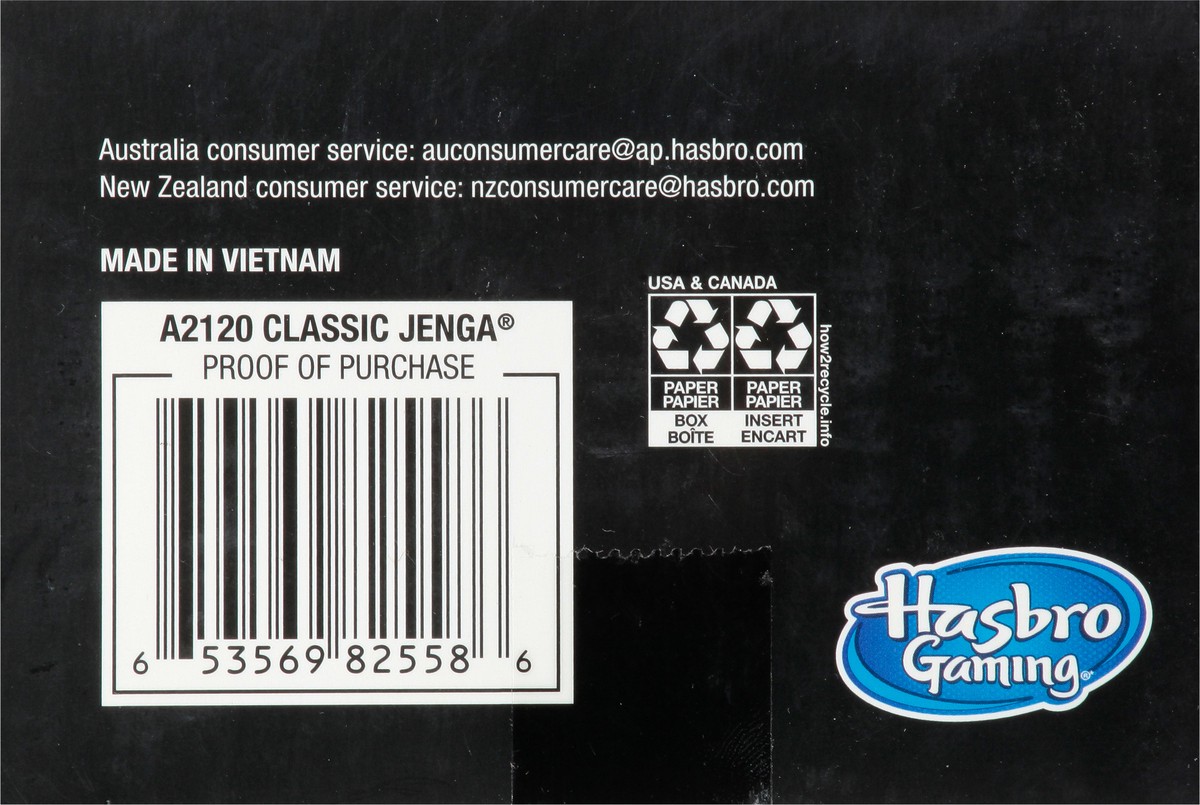 slide 10 of 12, Hasbro Classic Jenga Game, 1 ct