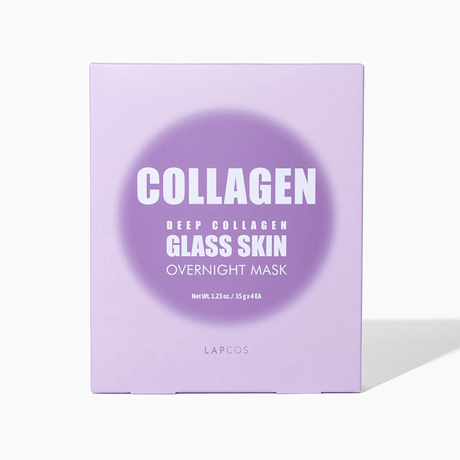 slide 1 of 3, Lapcos Deep Collagen Glass Skin Overnight Face Mask, 1 ct