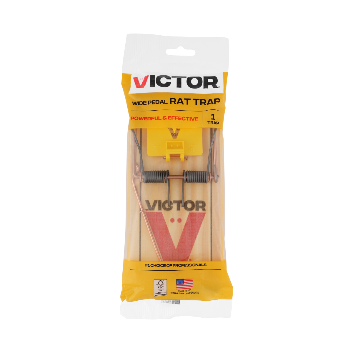 slide 1 of 4, Victor Metal Pedal Rat Trap, 1 ct