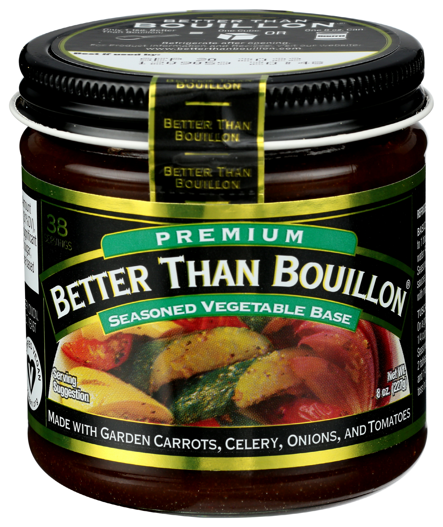 slide 1 of 3, Better than Bouillon Vegetable Base 8 OZ, 8 oz