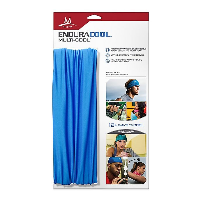 slide 1 of 2, Mission EnduraCool Multi-Cool - Blue, 1 ct