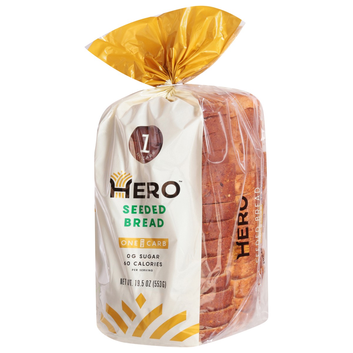 slide 6 of 9, Hero Seeded Bread 19.5 oz, 19.5 oz