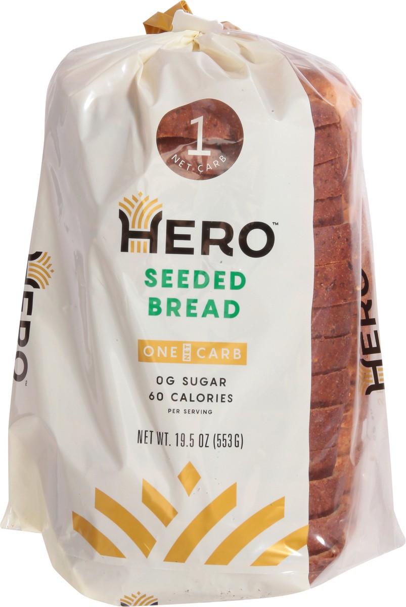 slide 2 of 9, Hero Seeded Bread 19.5 oz, 19.5 oz
