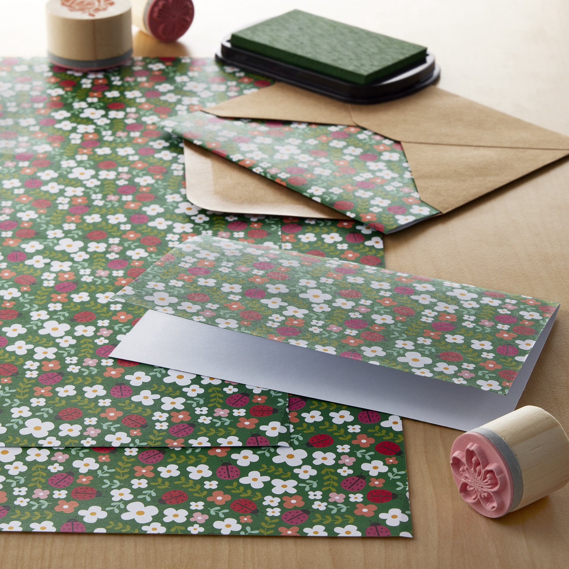 slide 2 of 2, Ladybugs Cardstock Paper By Recollections, 12" X 12", 12 in x 12 in