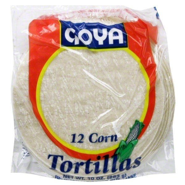 slide 1 of 1, Goya White Corn Tortillas, 80 ct