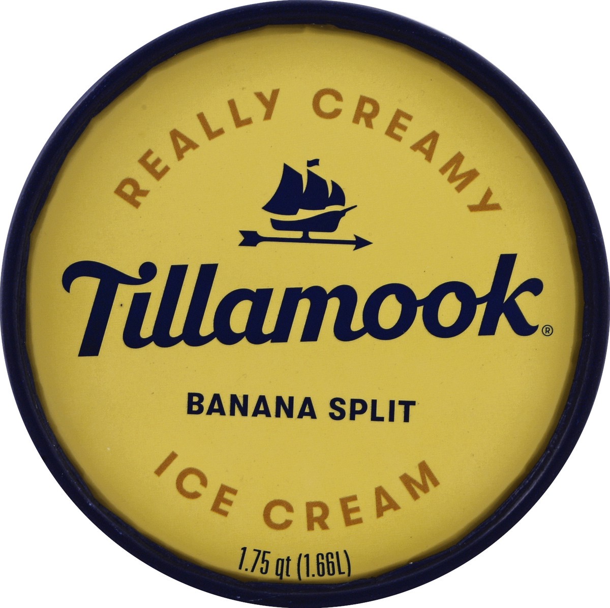 slide 2 of 6, Tillamook Banana Split Ice Cream, 1.75 qt