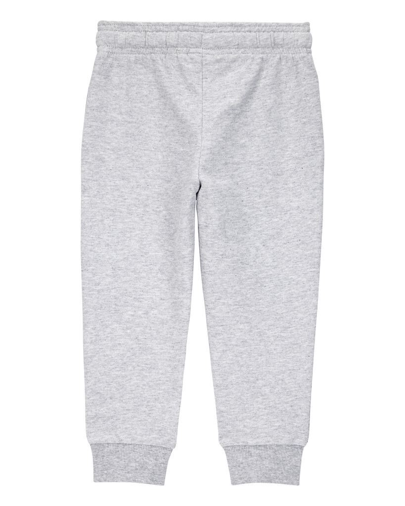 slide 2 of 3, Carter's Toddler Pull-On Drawstring Joggers - Grey Heather 4T, 1 ct