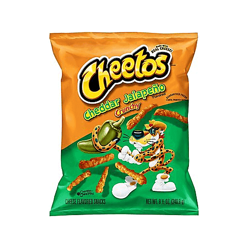 slide 1 of 1, Cheetos Cheddar Jalapeno Crunchy, 8.5 oz