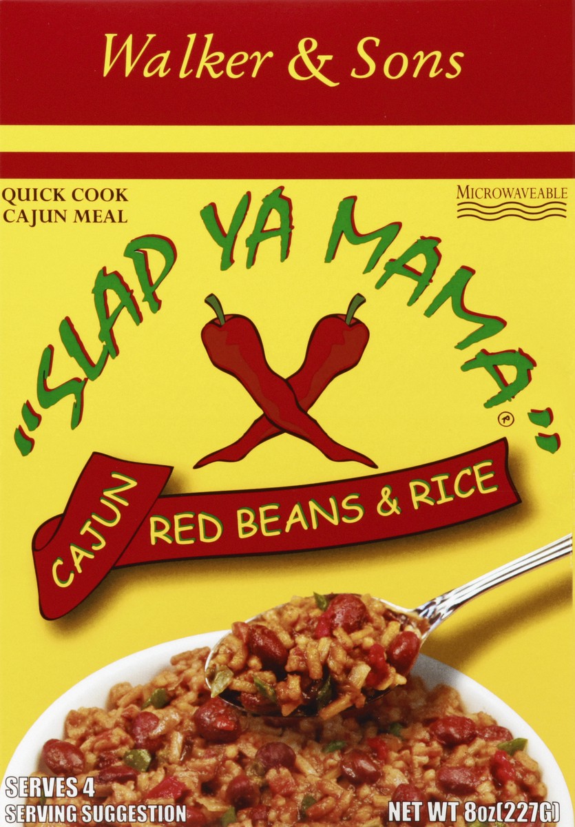 slide 1 of 5, Slap Ya Mama Cajun Red Beans & Rice 8 oz, 8 oz