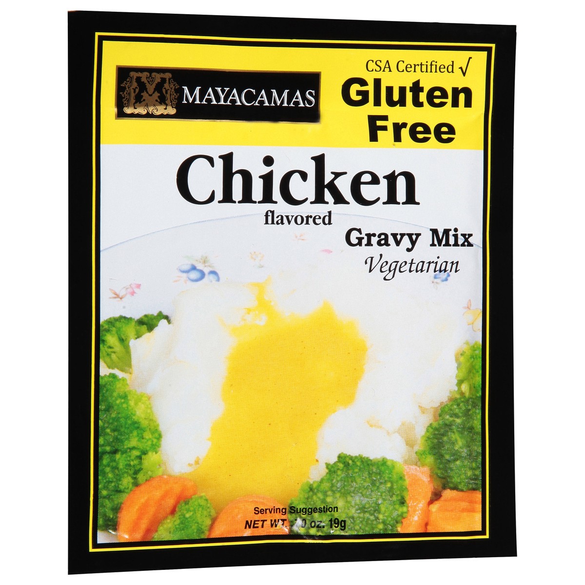 slide 2 of 9, Mayacamas Gluten Free Vegetarian Chicken Flavored Gravy Mix 0.70 oz, 0.7 oz